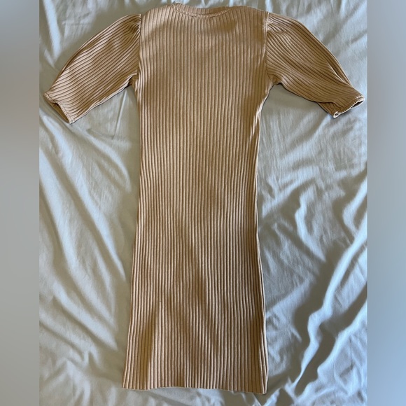 Zara Ribbed Bodycon Dress - Picture 4 of 7